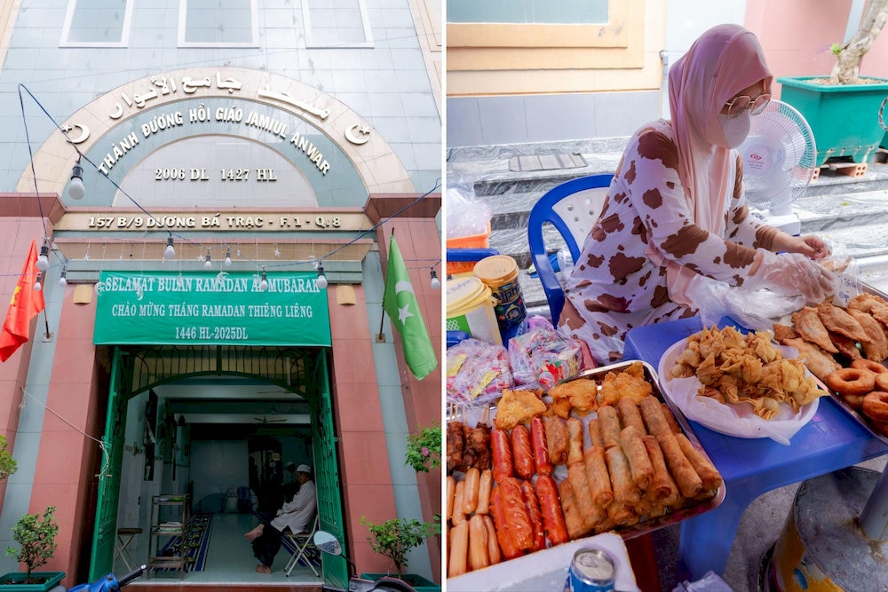 Duong Ba Trac Street is a familiar dining spot for the Muslim community in Ho Chi Minh City and Halal food lovers